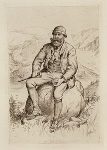 James Geikie, professor i geologi (gravyr) av William Brassey (after) Hole