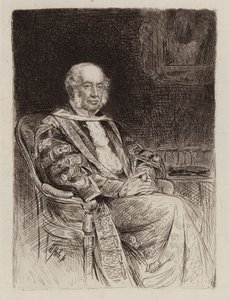 John Inglis of Glencorse, Lord Justice General of Scotland, kansler (gravyr) av William Brassey (after) Hole