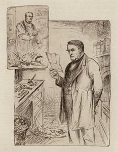 John Wilson, professor i jordbruk och landsbygdsekonomi (gravyr) av William Brassey (after) Hole