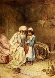 Eli och Samuel. Och han sa Det är Herren: - Bibeln av William Brassey Hole