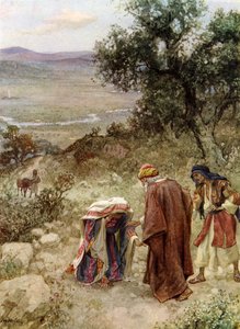 Elisa och den Sunemmitiska kvinnan - Bibeln av William Brassey Hole