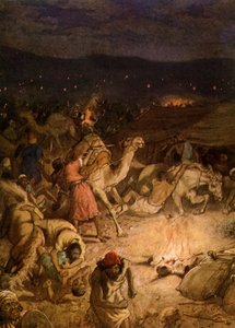 Gideon i midjaniternas läger - Bibeln av William Brassey Hole