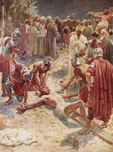 Jesus korsfästes av William Brassey Hole