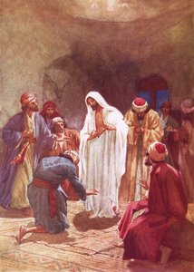 Jesus barn Thomas för hans otro