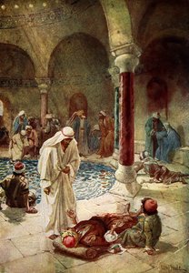 Jesus botar en sjuk man - Bibeln