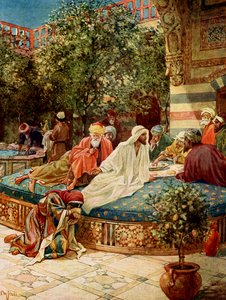 Jesus förlåter en syndig kvinna - Bibeln av William Brassey Hole