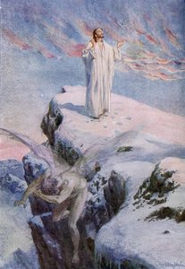 Jesu frestelse - Bibeln av William Brassey Hole