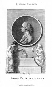 Joseph Priestley, engelsk kemist och presbyteriansk minister, 1791
