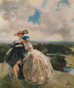 I parken, Dalswinton, 1904, 1906 av William Bruce Ellis Ranken