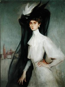 Olga Alberta, Baronessan de Meyer (olja på duk)