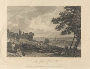 Newbury från Speen Hill