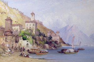 Gravedona, Comosjön, 1895