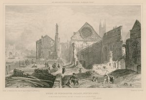 Ruinerna av Winchester Place, Southwark, London
