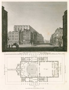 Royal Theatre, Drury Lane, London, byggd av Henry Holland.