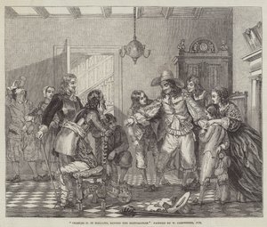 Karl II i Holland, före restaureringen av William Carpenter