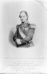 Den högra ärade generallöjtnant Viscount Hardinge, GCB, Indiens generalguvernör av William Charles (after) Ross