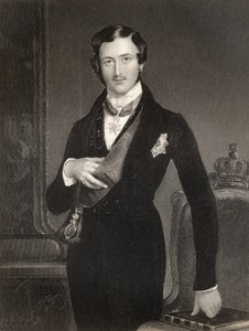 Albert Prince Consort of Great Britain, graverad av W. Holl, från 