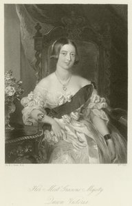 Hennes Nådigaste Majestät Drottning Victoria av William Charles Ross