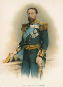 HRH Hertigen av Edinburgh av William Christian Symons