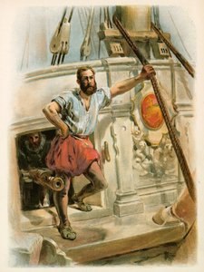 En av Drakes män, 1588