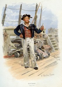 Royal Navy båtsman, c1829 c1890-c1893