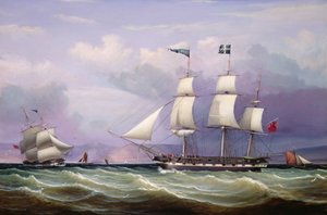 Fartyget Helen på 330 ton register byggt i Greenock 1819