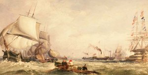 Cowes Regatta (panel) av Clarkson Frederick Stanfield