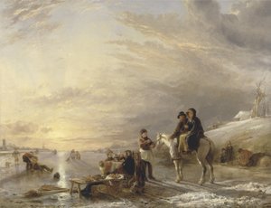 Frost scen av William Collins