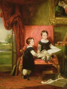 Lord Charles och Lord Thomas Pelham Clinton av William Collins