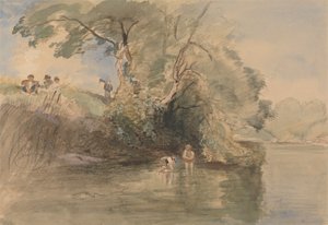 Paddling av William Collins