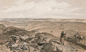 Bastion du Mat från den centrala bastionen av William 