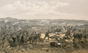 Slaget vid Tchernaya, 16 augusti 1855 av William Crimea Simpson