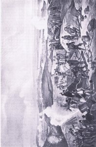 Sevastopol: En varm dag på batterierna, illustration från British Battles on Land and Sea, 1915 av William Crimea Simpson