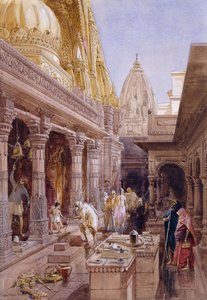 Det gyllene templet, Benares, 1862