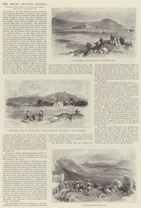 Det indiska gränsproblemet av William Crimea Simpson