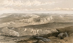 Ruinerna av Inkermann och City of Caverns av William Crimea Simpson