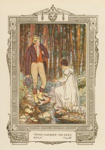 ""Drick, Eleazer", ropade hon glatt" (färglitografi) av William Cubitt Cooke