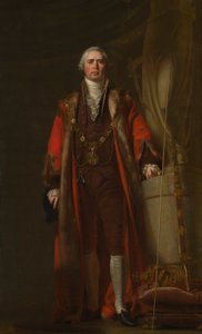 Charles Thorp som överborgmästare i Dublin, ca 1800 av William Cuming