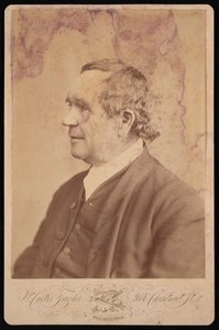 Porträtt av J.D. Lang, före 1877. av William Curtis Taylor