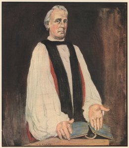 Biskopen, "Låt ditt ljus så lysa" (färg litho) av William Dacres Adams
