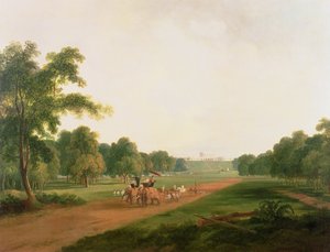 Ett jaktparti i Indien av William Daniell