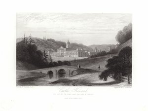 Castle Howard av William Daniell