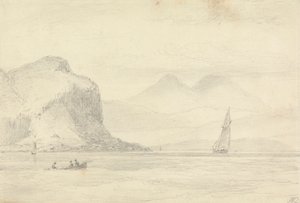 Från Loch Creran, Jurapasset av William Daniell