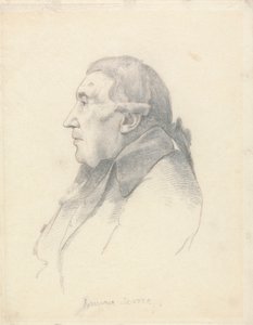 Porträtt av Dominic Serres av William Daniell