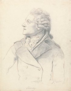 Porträtt av Richard Cosway av William Daniell