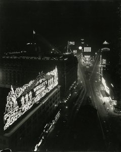 Times Square, från 16:e våningen i Times Building, 1917 av William Davis Hassler