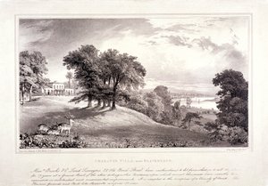 Charlton House nära Blackheath, Greenwich, London, c1830.