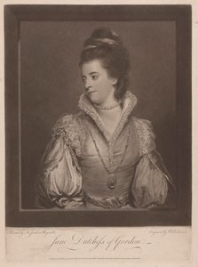 Jane hertiginna av Gordon av William Dickinson
