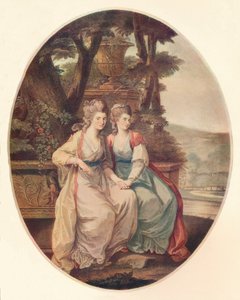 Hertiginnan av Devonshire och Lady Duncannon, 1782