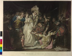 Mordet på David Rizzio av William Dickinson